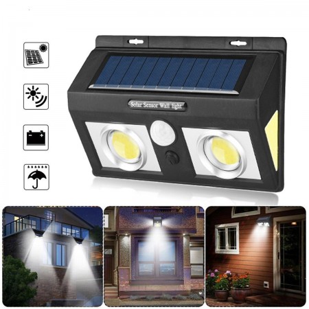 2 БРОЯ LED соларен прожектор със сензор Air Light