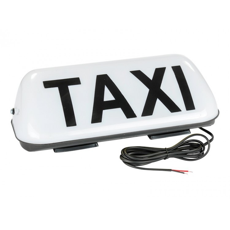 LED лампа TAXI 12V с бяла светлина, магнитно закрепване и захранващ кабел 1,8 м LED лампа TAXI 12V с бяла светлина, магнитно закрепване и захранващ кабел 1,8 м