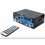 Домашен блутут аудио усилвател BT-502 - USB,FM,TFT,BLT, 2x30W, 220VAC Домашен блутут аудио усилвател BT-502 - USB,FM,TFT,BLT, 2x30W, 220VAC
