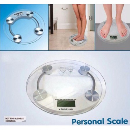 Стъклен електронен кантар PERSONAL SCALE