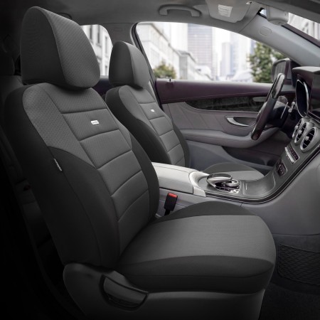 Комплект Тапицерия SelectedFit One Design by OTOM текстил – Сива, за Предни и Задни Седалки