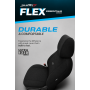 Комплект Тапицерия SelectedFit Flex Design by OTOM текстил – Черна, за Предни и Задни Седалки