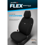 Комплект Тапицерия SelectedFit Flex Design by OTOM текстил – Черна, за Предни и Задни Седалки