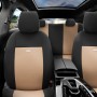 Комплект Тапицерия SelectedFit Flex Design by OTOM текстил – Черно-Бежова, за Предни и Задни Седалки