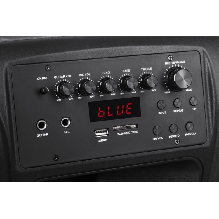 ТОНКОЛОНА КАРАОКЕ 12" AZUSA FM/SD/BLUETHOOT/USB ТОНКОЛОНА КАРАОКЕ 12" AZUSA FM/SD/BLUETHOOT/USB