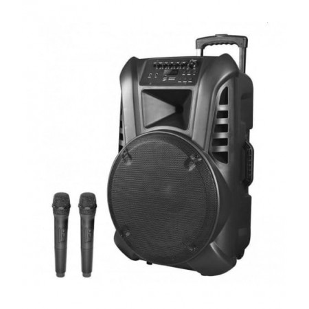 ТОНКОЛОНА КАРАОКЕ 12" AZUSA FM/SD/BLUETHOOT/USB