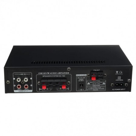 УСИЛВАТЕЛ С ТУНЕР USB/MP3 БЛУТУТ GENERIC КАРАОКЕ AV-568BT УСИЛВАТЕЛ С ТУНЕР USB/MP3 БЛУТУТ GENERIC КАРАОКЕ AV-568BT