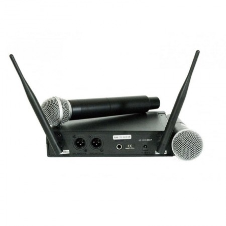 МИКРОФОН БЕЗЖИЧЕН ДВОЕН ПРОФЕСИОНАЛЕН ANTX UHF301 МИКРОФОН БЕЗЖИЧЕН ДВОЕН ПРОФЕСИОНАЛЕН ANTX UHF301