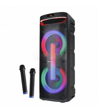 ТОНКОЛОНА 2X10" THS-B1021 FM/SD/BLUETHOOT/USB КАРАОКЕ ТОНКОЛОНА 2X10" THS-B1021 FM/SD/BLUETHOOT/USB КАРАОКЕ