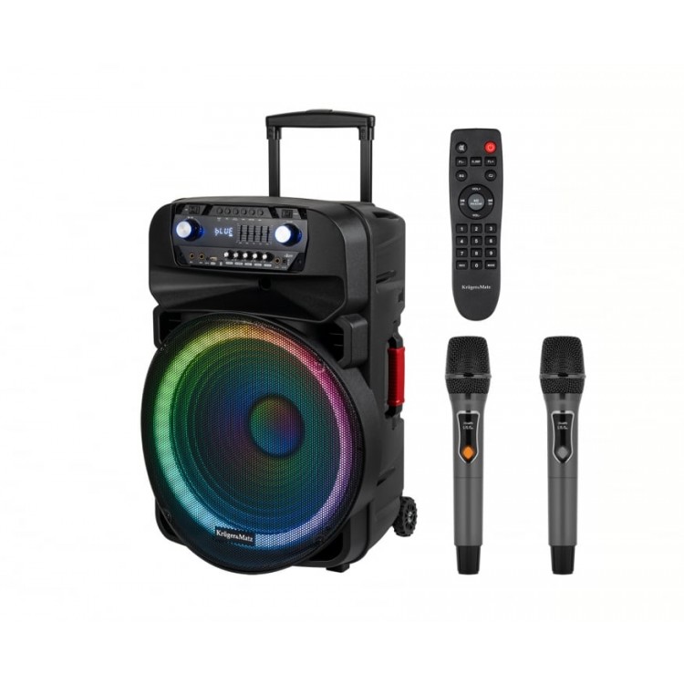 ТОНКОЛОНА КАРАОКЕ 18" KRUGER & MATZ FM/SD/BLUETHOOT/USB ТОНКОЛОНА КАРАОКЕ 18" KRUGER & MATZ FM/SD/BLUETHOOT/USB