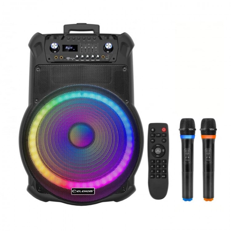 ТОНКОЛОНА КАРАОКЕ 18" EK-1819 FM/SD/BLUETHOOT/USB ТОНКОЛОНА КАРАОКЕ 18" EK-1819 FM/SD/BLUETHOOT/USB