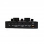 СМЕСИТЕЛ МИКСЕР С ЦИФРОВА АУДИО КАРТА ЗА КОМПЮТЪР ТЕЛЕФОН V8 USB С БАТЕРИЯ