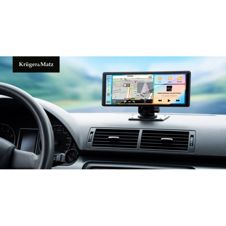 АВТОМОБИЛНА МУЛТИМЕДИЯ С ANDROID AUTO И APPLE CARPLAY 10" И КАМЕРА ЗА ОБРАТНО ВИЖДАНЕ KRUGER&MATZ АВТОМОБИЛНА МУЛТИМЕДИЯ С ANDROID AUTO И APPLE CARPLAY 10" И КАМЕРА ЗА ОБРАТНО ВИЖДАНЕ KRUGER&MATZ