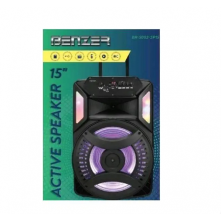 Караоке тонколона 15" BENZER BR-5002 Караоке тонколона 15" BENZER BR-5002