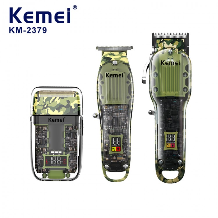 Комплект машинки за подстригване и бръснене Kemei KM 2379