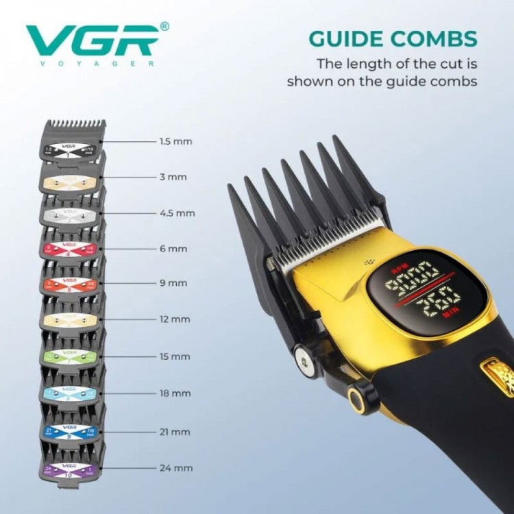 Комплект машинки за подстригване и контури Combo VGR V-885 S2 Комплект машинки за подстригване и контури Combo VGR V-885 S2