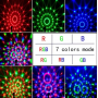 LED светлинна диско топка