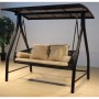 Градинска 3-местна люлка с покрив от поликарбонат MY GARDEN ZRSW8703, 195х121х170см. Градинска 3-местна люлка с покрив от поликарбонат MY GARDEN ZRSW8703, 195х121х170см.