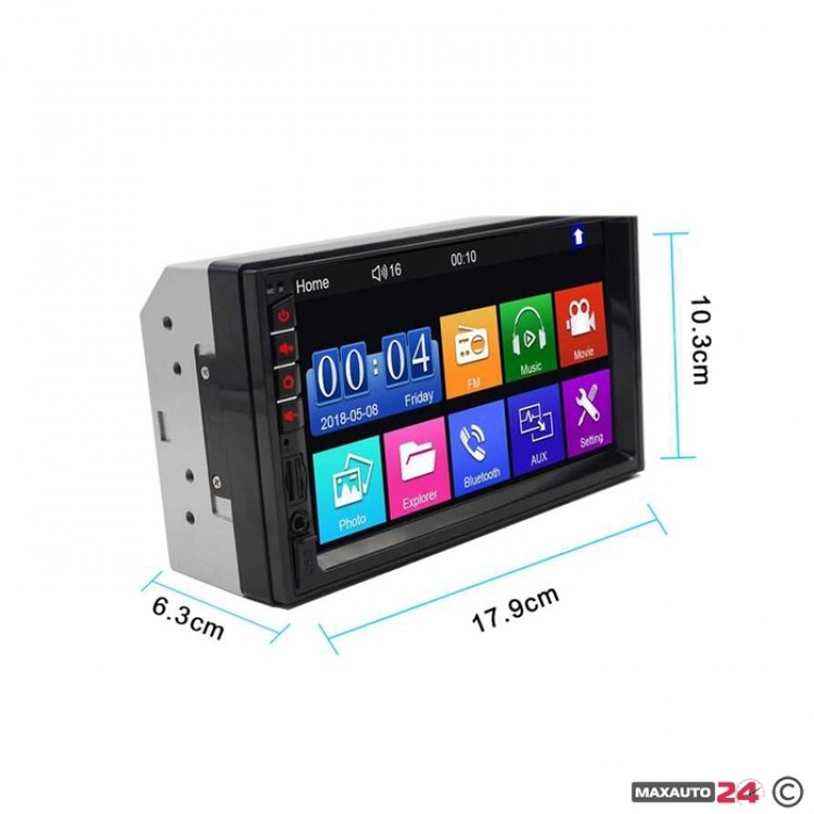Мултимедия МР5 Bluetooth 7`` 2Din - 7034 Мултимедия МР5 Bluetooth 7`` 2Din - 7034