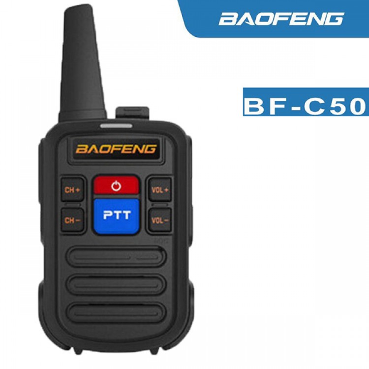 МИНИ РАДИОСТАНЦИЯ UHF BAOFENG BF-C50 МИНИ РАДИОСТАНЦИЯ UHF BAOFENG BF-C50
