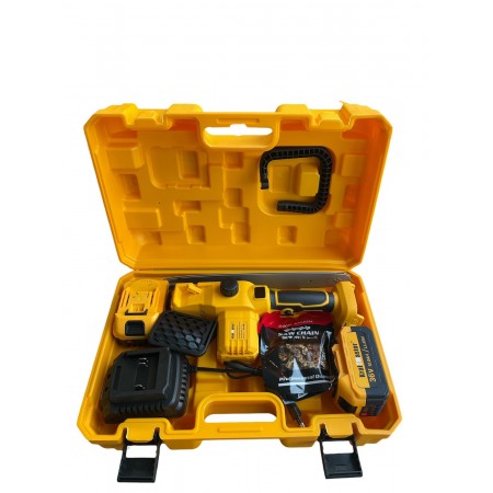 Акумулаторна Резачка за Клони и Дърва Верижна KRAFTMASTER 36V 10AH 30см 2 Батерии Автоматично Смазване Казанче за Масло с Дисплей Акумулаторна Резачка за Клони и Дърва Верижна KRAFTMASTER 36V 10AH 30см 2 Батерии Автоматично Смазване Казанче за Масло с Дисплей