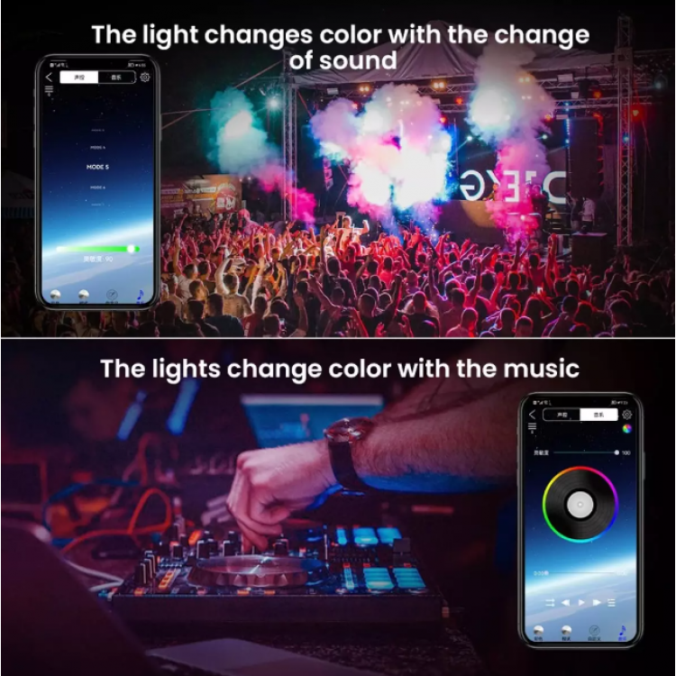 Многоцветна RGB смарт LED лента Многоцветна RGB смарт LED лента