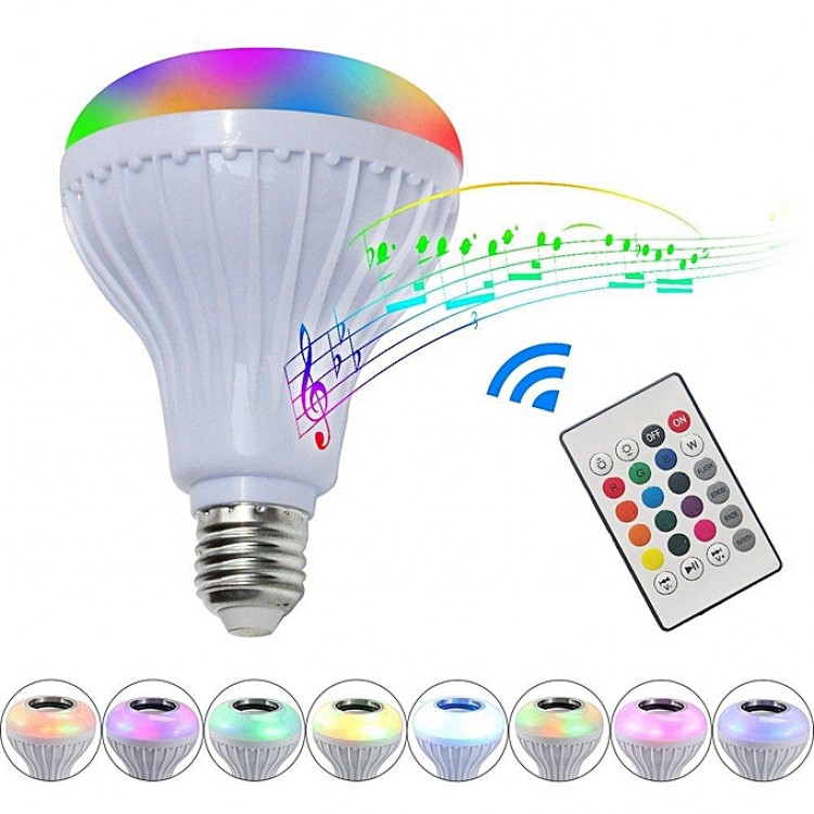 МУЗИКАЛНА LED КРУШКА С Bluetooth И ВИСОКОГОВОРИТЕЛ МУЗИКАЛНА LED КРУШКА С Bluetooth И ВИСОКОГОВОРИТЕЛ