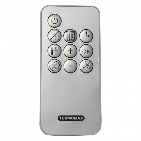 Печка керамична Termomax TR2022W, 2000W, стенна, 55 cm, LED дисплей, дистанционно управление Печка керамична Termomax TR2022W, 2000W, стенна, 55 cm, LED дисплей, дистанционно управление