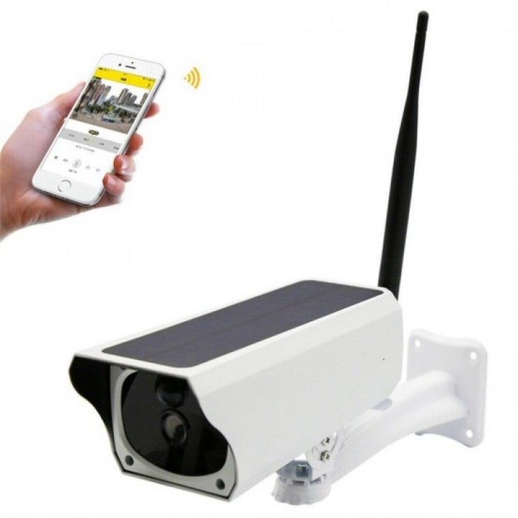 СОЛАРНА ВОДОУСТОЙЧИВА WIFI КАМЕРА FULL HD БЕЗЖИЧНА, БЕЗКАБЕЛНА, ВЪНШЕН МОНТАЖ СОЛАРНА ВОДОУСТОЙЧИВА WIFI КАМЕРА FULL HD БЕЗЖИЧНА, БЕЗКАБЕЛНА, ВЪНШЕН МОНТАЖ
