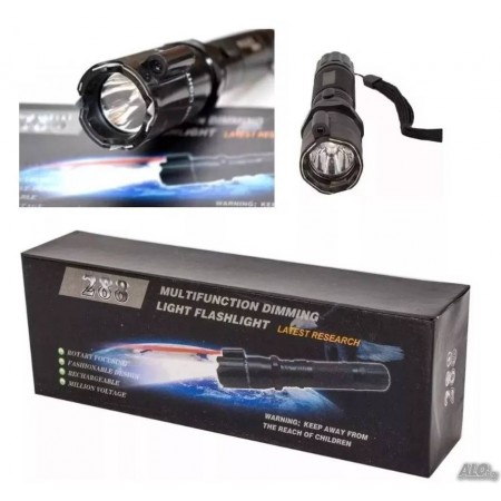 ЕЛЕКТРОШОК С LED ФЕНЕР И ЛАЗЕР