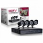 КОМПЛЕКТ ЗА ВИДЕОНАБЛЮДЕНИЕ- 4 КАМЕРИ + DVR КОМПЛЕКТ ЗА ВИДЕОНАБЛЮДЕНИЕ- 4 КАМЕРИ + DVR