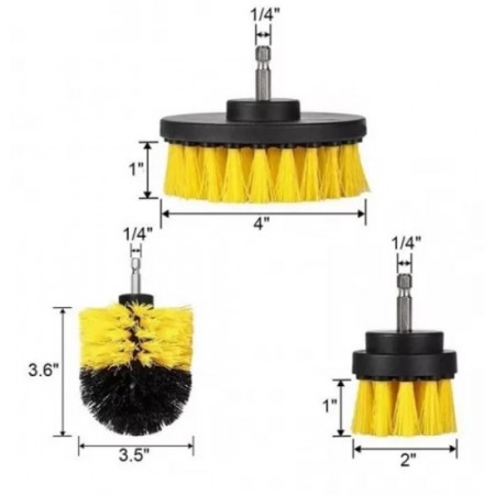 3БР. ПОЧИСТВАЩИ ЧЕТКИ ЗА ВИНТОВЕРТ НА ЕДРО 3БР. ПОЧИСТВАЩИ ЧЕТКИ ЗА ВИНТОВЕРТ НА ЕДРО