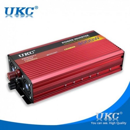 ИНВЕРТОР UKC  -12V-24V-220V 4000W