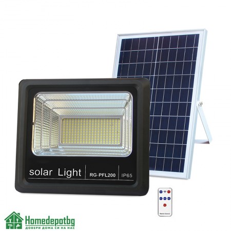 Соларна лампа с панел 200W
