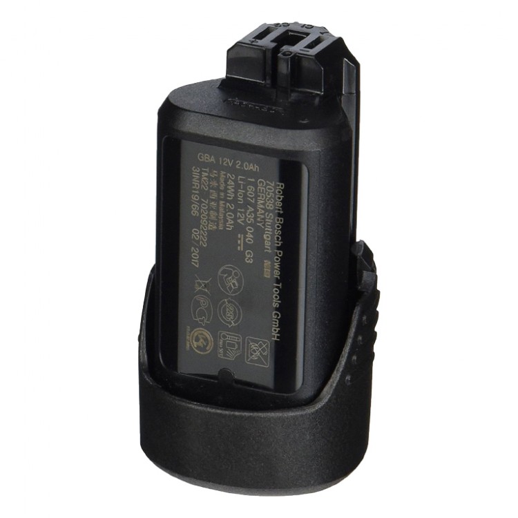 Bosch Батерия акумулаторна Li-Ion за електроинструменти 12 V, 2 Ah, GBA 12V Bosch Батерия акумулаторна Li-Ion за електроинструменти 12 V, 2 Ah, GBA 12V