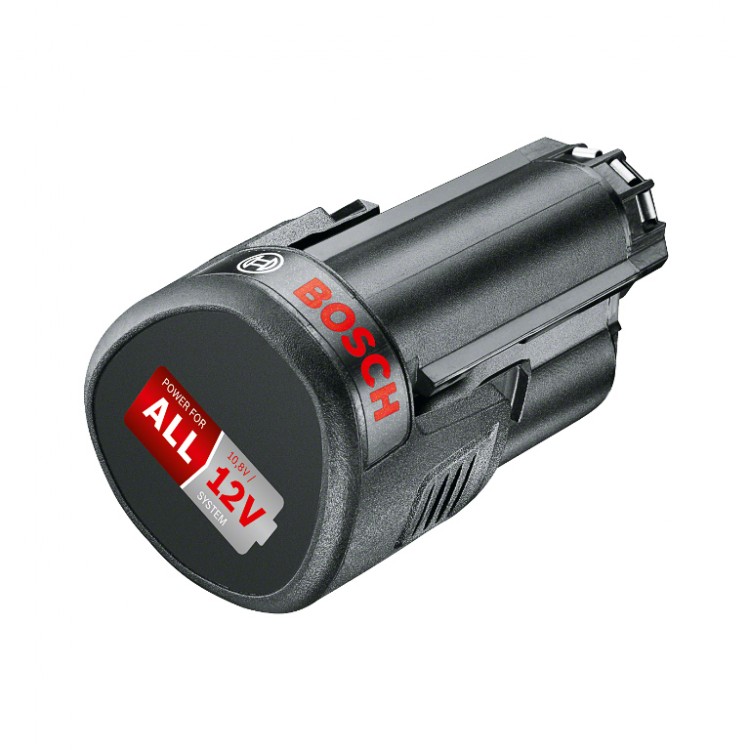 Bosch Батерия акумулаторна Li-Ion за електроинструменти 12 V, 2.5 Ah, PBA 12V 2.5Ah O-B Bosch Батерия акумулаторна Li-Ion за електроинструменти 12 V, 2.5 Ah, PBA 12V 2.5Ah O-B