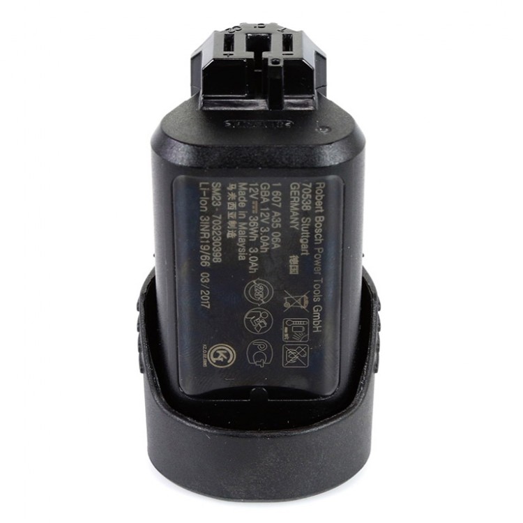 Bosch Батерия акумулаторна Li-Ion за електроинструменти 12 V, 3 Ah, GBA 12 V Bosch Батерия акумулаторна Li-Ion за електроинструменти 12 V, 3 Ah, GBA 12 V