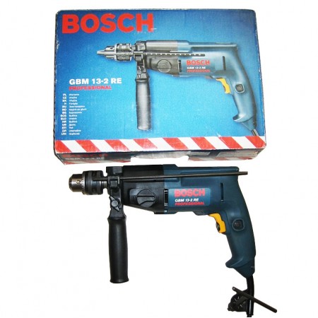 Bosch Бормашина електрическа безударна с плавно регулиране 750 W, 39.5 Nm, 0.8-13 мм, GBM 13-2 RE Bosch Бормашина електрическа безударна с плавно регулиране 750 W, 39.5 Nm, 0.8-13 мм, GBM 13-2 RE