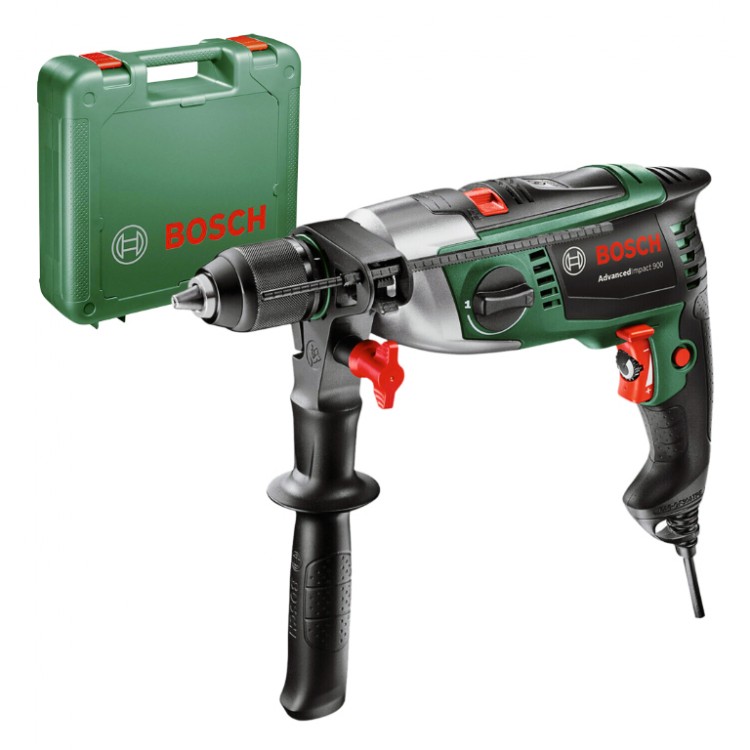 Bosch Бормашина ударна с плавно регулиране 900 W, 73 Nm, 1.5-13 мм, AdvancedImpact 900 Bosch Бормашина ударна с плавно регулиране 900 W, 73 Nm, 1.5-13 мм, AdvancedImpact 900