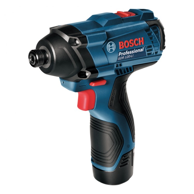Bosch Гайковерт акумулаторен ударен 12 V, 2.0 Ah, 100 Nm, 1/4", GDR 120-Li Bosch Гайковерт акумулаторен ударен 12 V, 2.0 Ah, 100 Nm, 1/4", GDR 120-Li