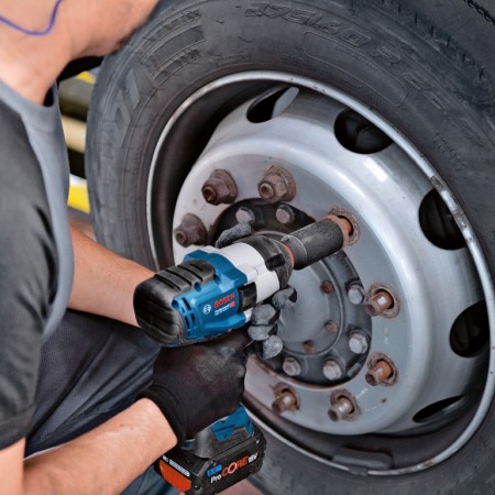 Bosch Гайковерт акумулаторен ударен без батерия и зарядно, 18 V, 1050 Nm, 3/4", GDS 18V-1050 H Bosch Гайковерт акумулаторен ударен без батерия и зарядно, 18 V, 1050 Nm, 3/4", GDS 18V-1050 H