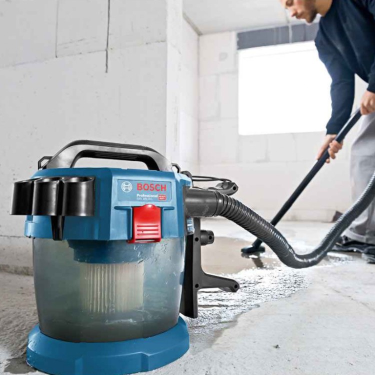 Bosch Прахосмукачка акумулаторна за сухо почистване без батерия и зарядно 18 V, 1440 л/мин, GAS 18V-10L Bosch Прахосмукачка акумулаторна за сухо почистване без батерия и зарядно 18 V, 1440 л/мин, GAS 18V-10L