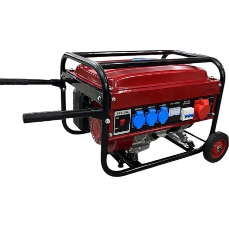 Генератор за Ток 3.5кW KRAFT ROYAL Четиритактов Агрегат Монофазен с Колела Генератор за Ток 3.5кW KRAFT ROYAL Четиритактов Агрегат Монофазен с Колела