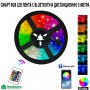 СМАРТ RGB LED ЛЕНТА С BLUETOOTH И ДИСТАНЦИОННО 5 МЕТРА СМАРТ RGB LED ЛЕНТА С BLUETOOTH И ДИСТАНЦИОННО 5 МЕТРА