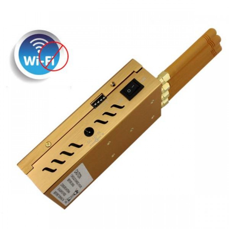 Портативен заглушител за GSM, Wireless връзки и 3G мрежи GPS Портативен заглушител за GSM, Wireless връзки и 3G мрежи GPS