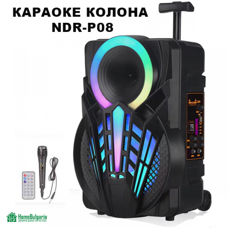 КАРАОКЕ КОЛОНА NDR-P08 КАРАОКЕ КОЛОНА NDR-P08