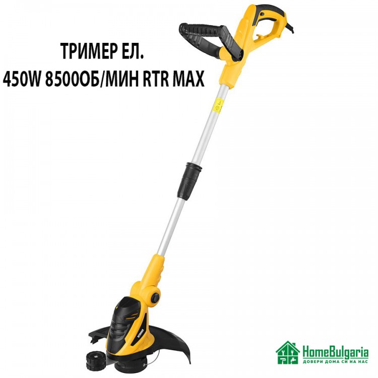 ТРИМЕР ЕЛ. 450W 8500ОБ МИН RTR MAX ТРИМЕР ЕЛ. 450W 8500ОБ МИН RTR MAX