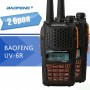 2 Броя Двубандова Радиостанция Baofeng UV-6R 2 Броя Двубандова Радиостанция Baofeng UV-6R