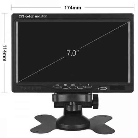 Видеорегистратор за бусове и камиони 7-инчов монитор Видеорегистратор за бусове и камиони 7-инчов монитор