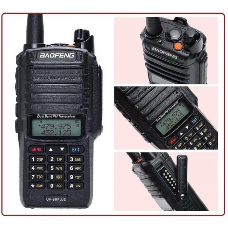 2 БРОЯ РАДИОСТАНЦИИ BAOFENG UV-9R PLUS